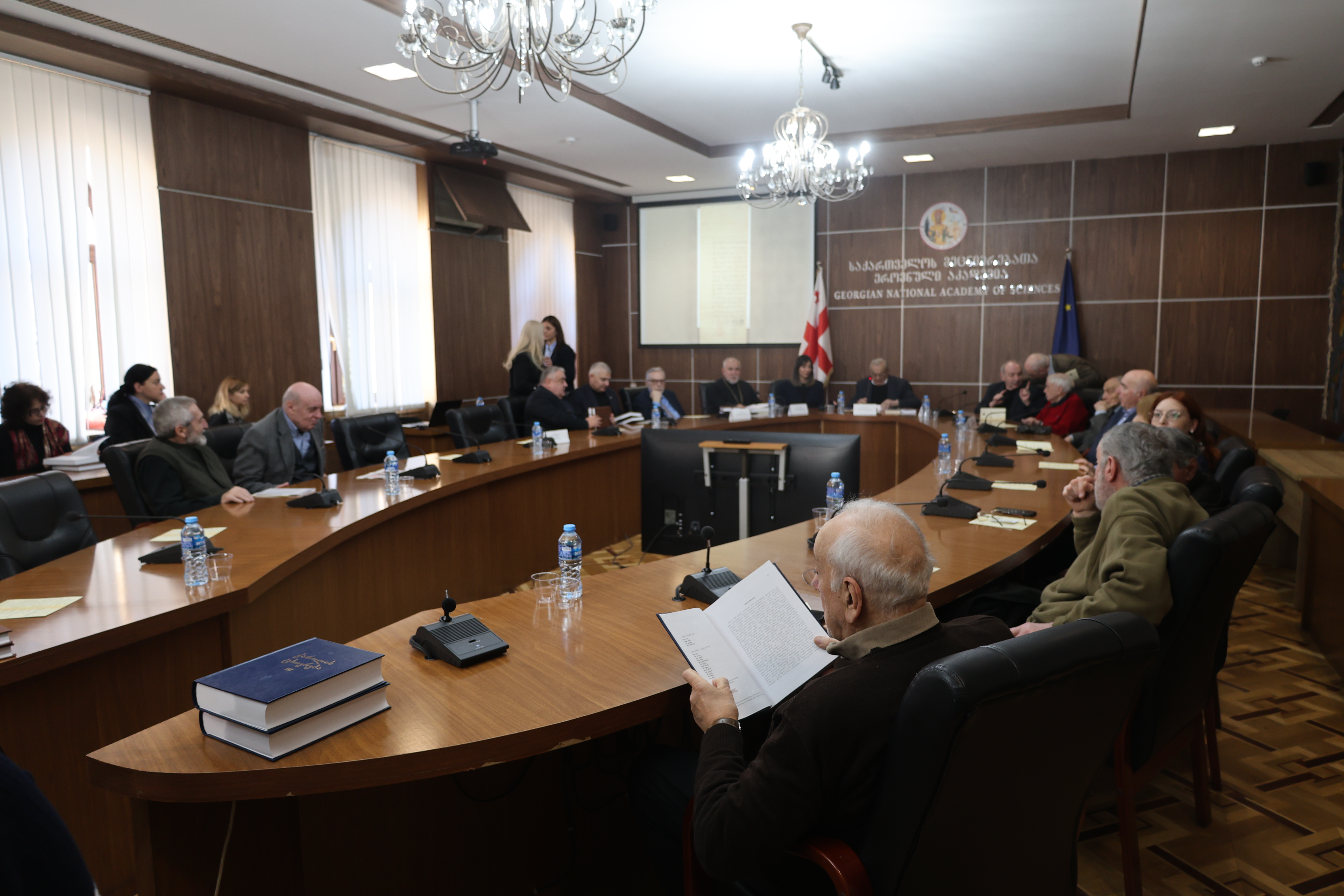 აკადემიური გამოცემების „ქართლის ცხოვრება“, მესამე ტომისა და ორტომეულის „მეფე პოეტები“ პრეზენტაცია