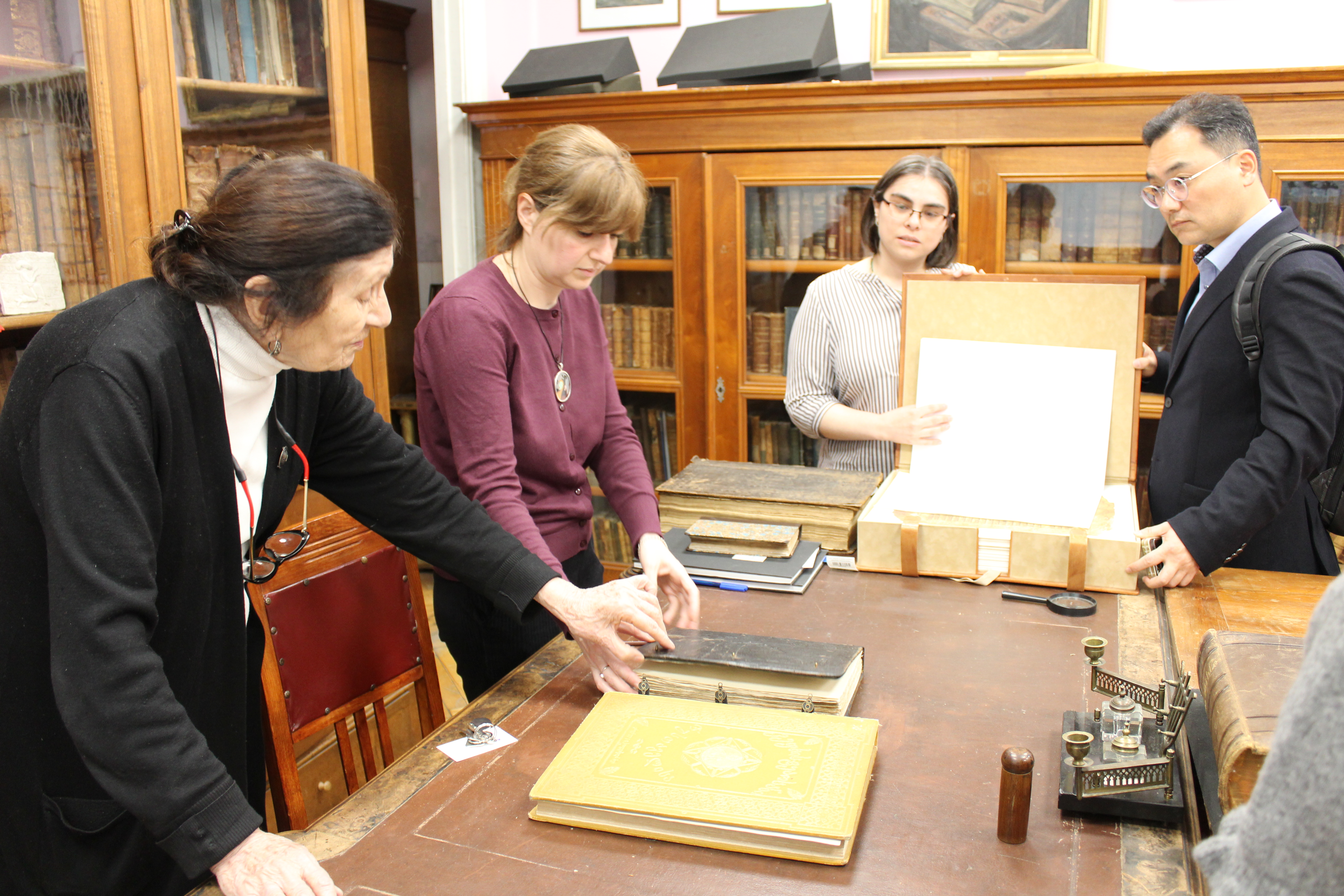 ანიანგის უნივერსიტეტის (კორეის რესპუბლიკა) დელეგაციის ვიზიტი